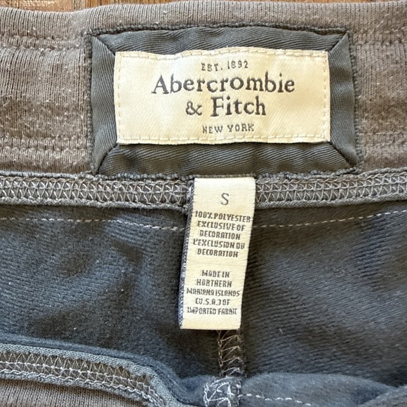 Vintage Y2K Abercrombie Fitch A&F Low Rise Track Pants Women S Embroider Logo - Picture 5 of 6